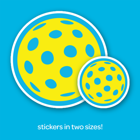 Pickleball Sticker - Backhanded Compliments Pickleball