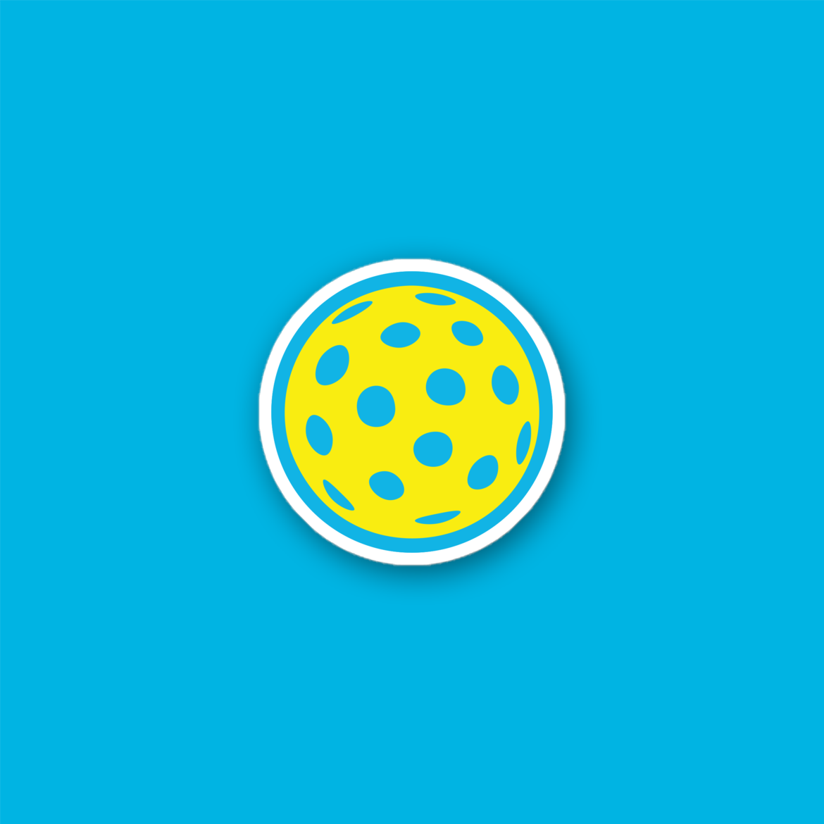 Pickleball Sticker - Backhanded Compliments Pickleball