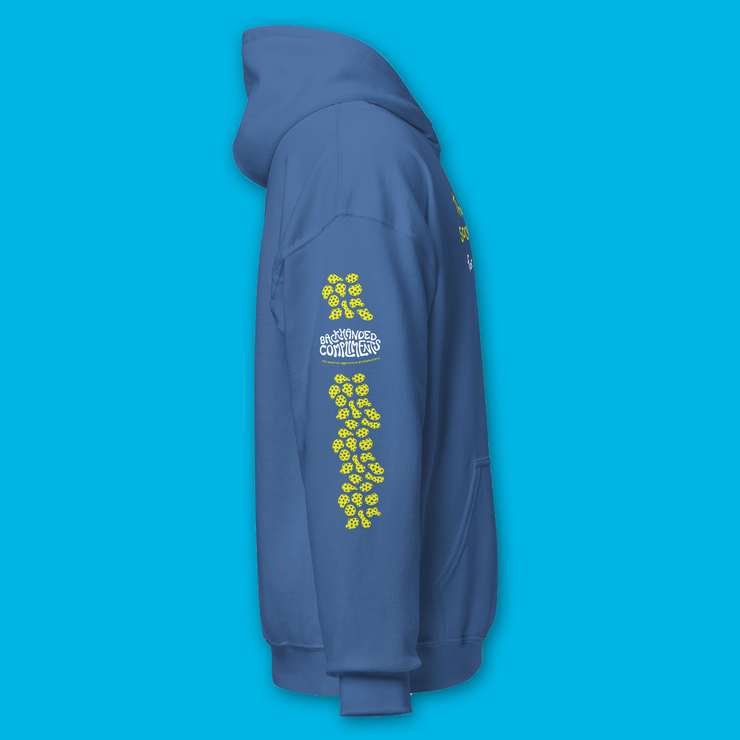 Brand New! So Good Pickleball Hoodie – That Was So Good for a Beginner – Funny Unisex Sweatshirt