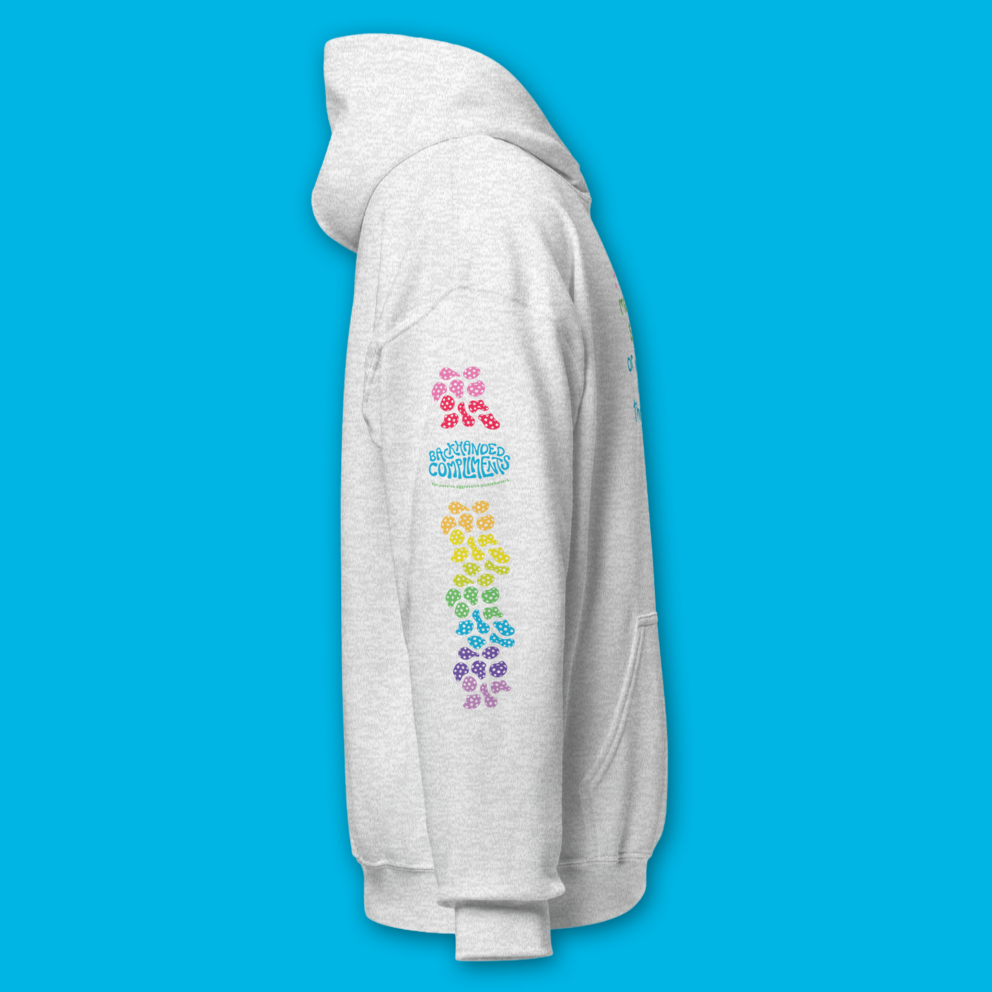 Pickleball Hoodie - Make Me A Sandwich or Get Out of The Kitchen - Funny Unisex Sweatshirt